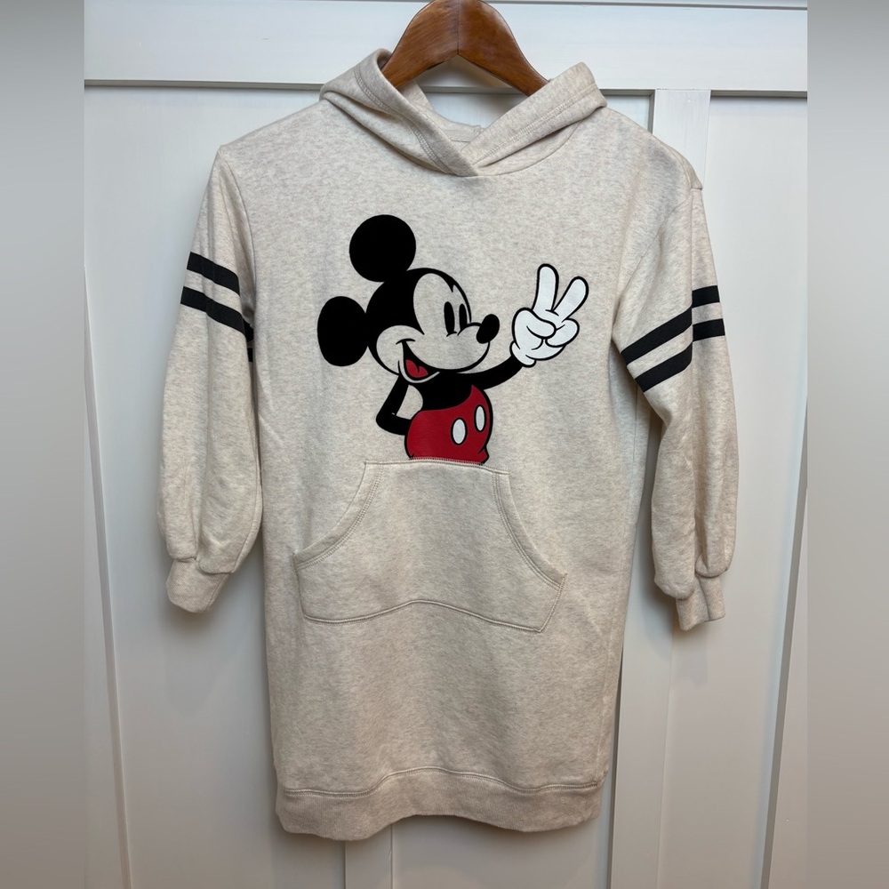 Gap Girl’s Disney Mickey Hoodie Sweatshirt Dress